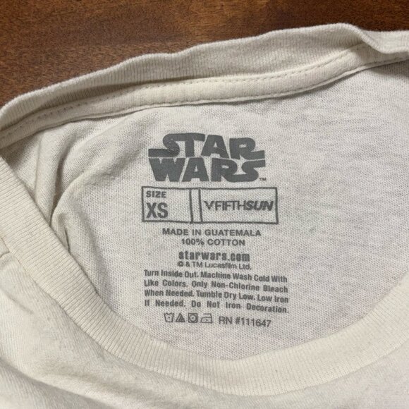 Stars Wars Fifth Sun vintage retro style baby yoda tee boys XS - Picture 6 of 6
